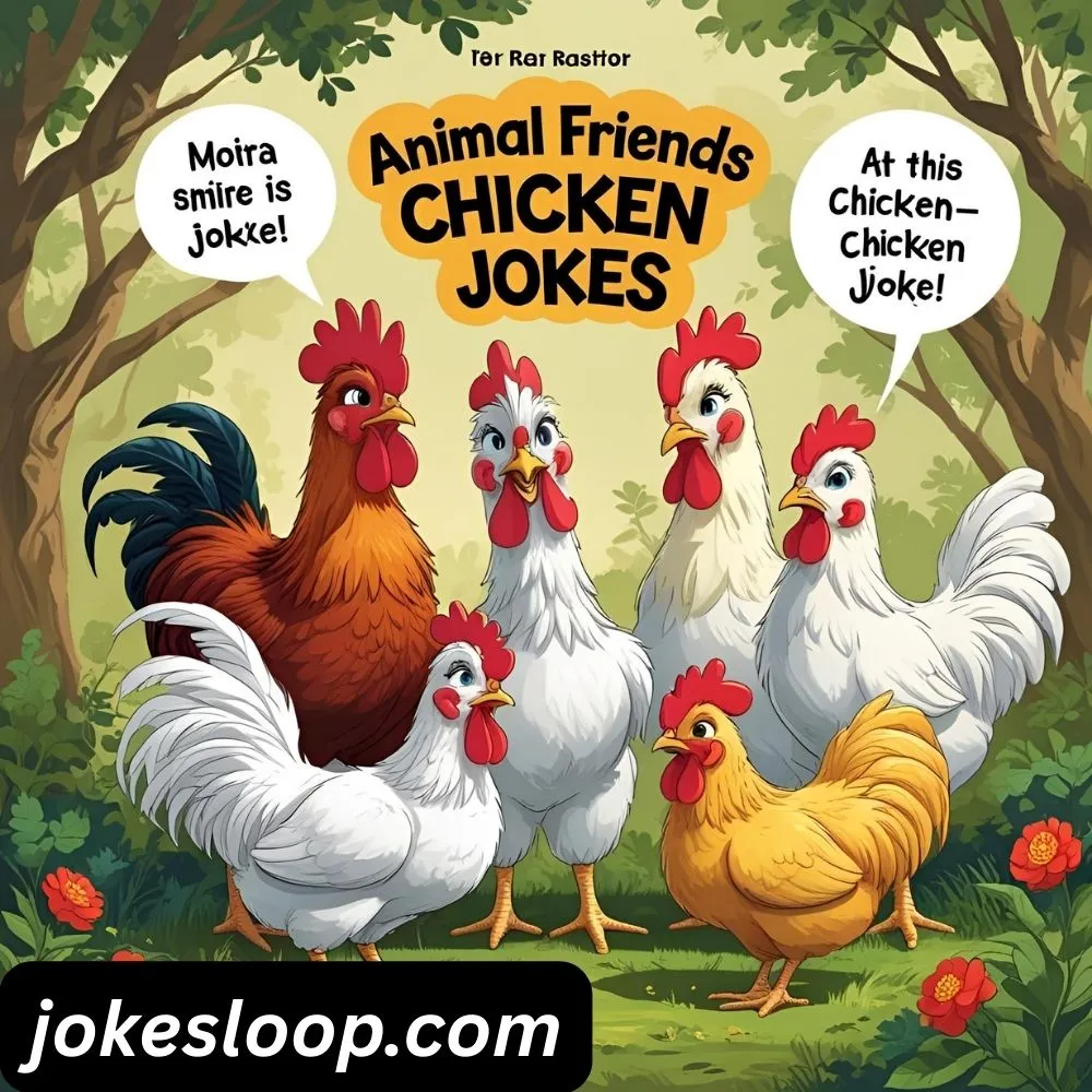 “Animal Friends Chicken Jokes”