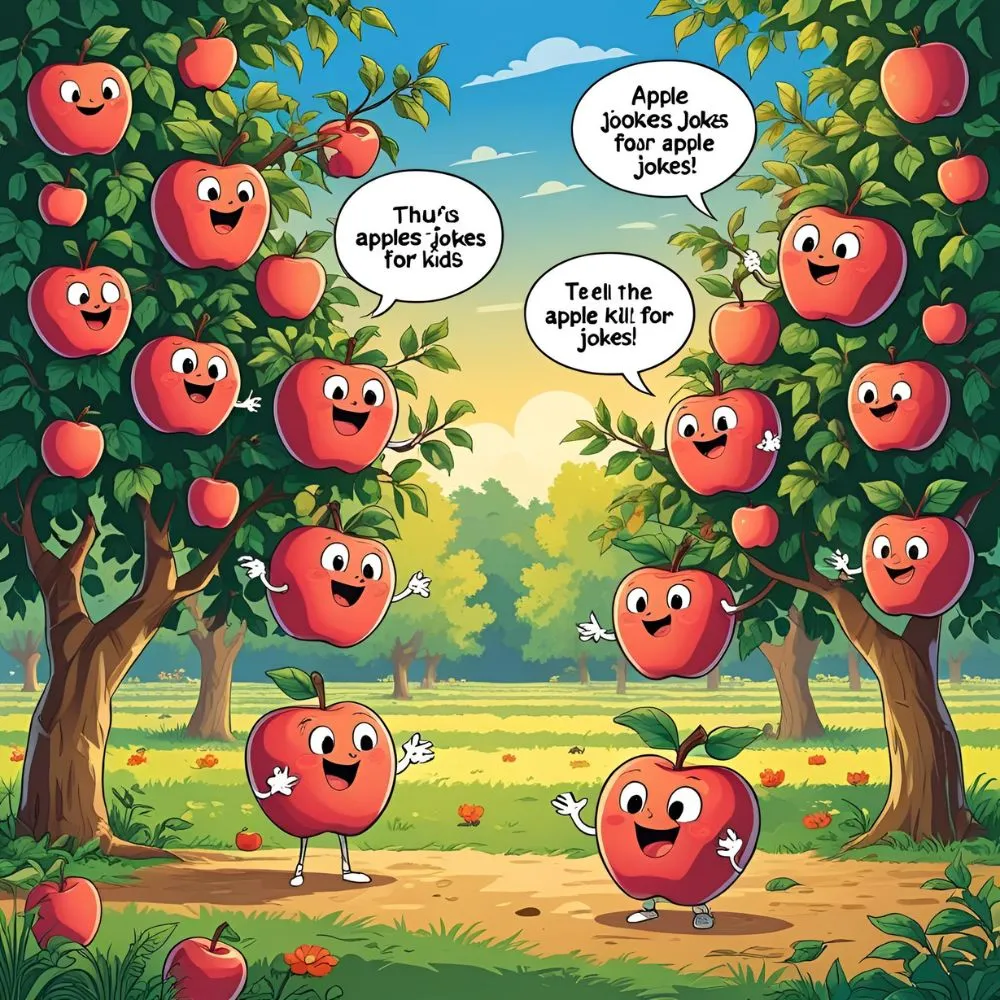 apple jokes for kids