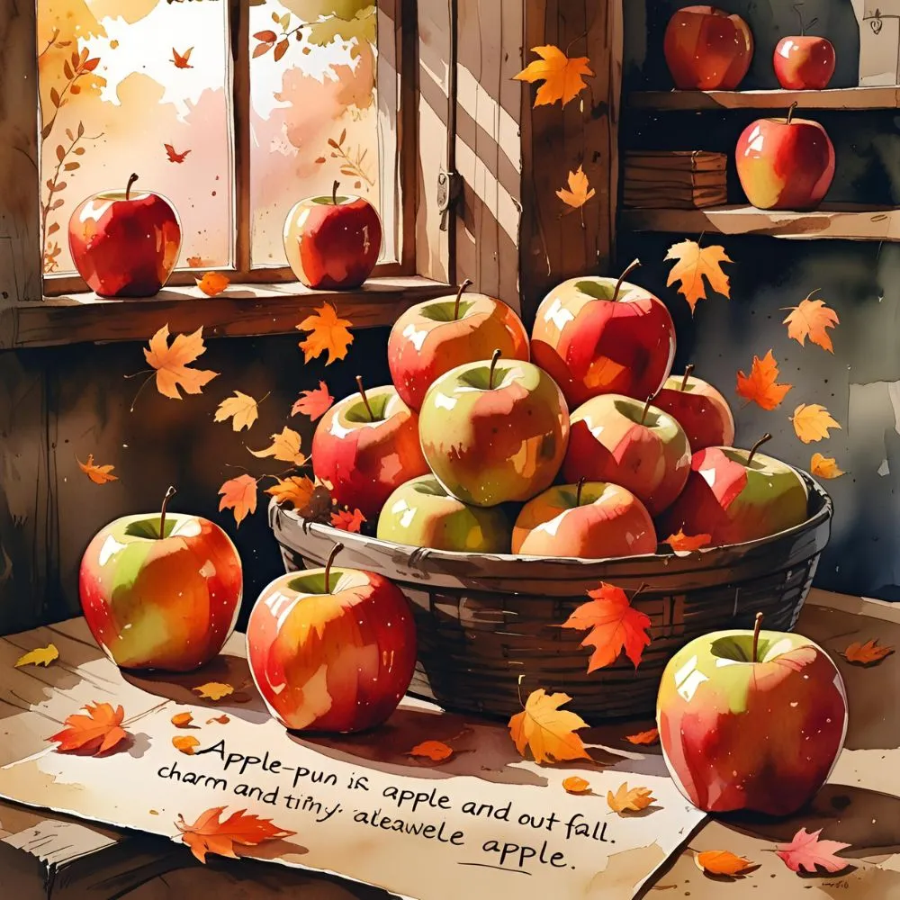 apple puns about fall