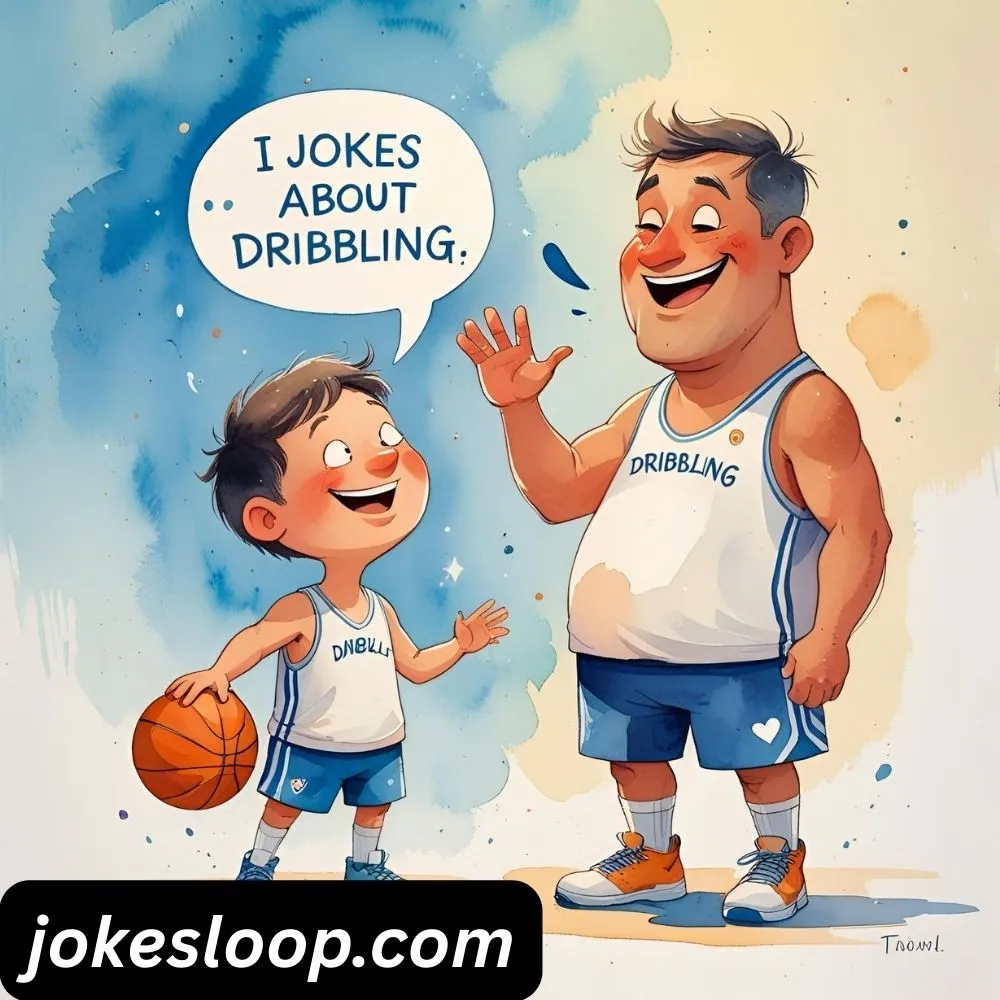 Basketball Dad Jokes About Dribbling