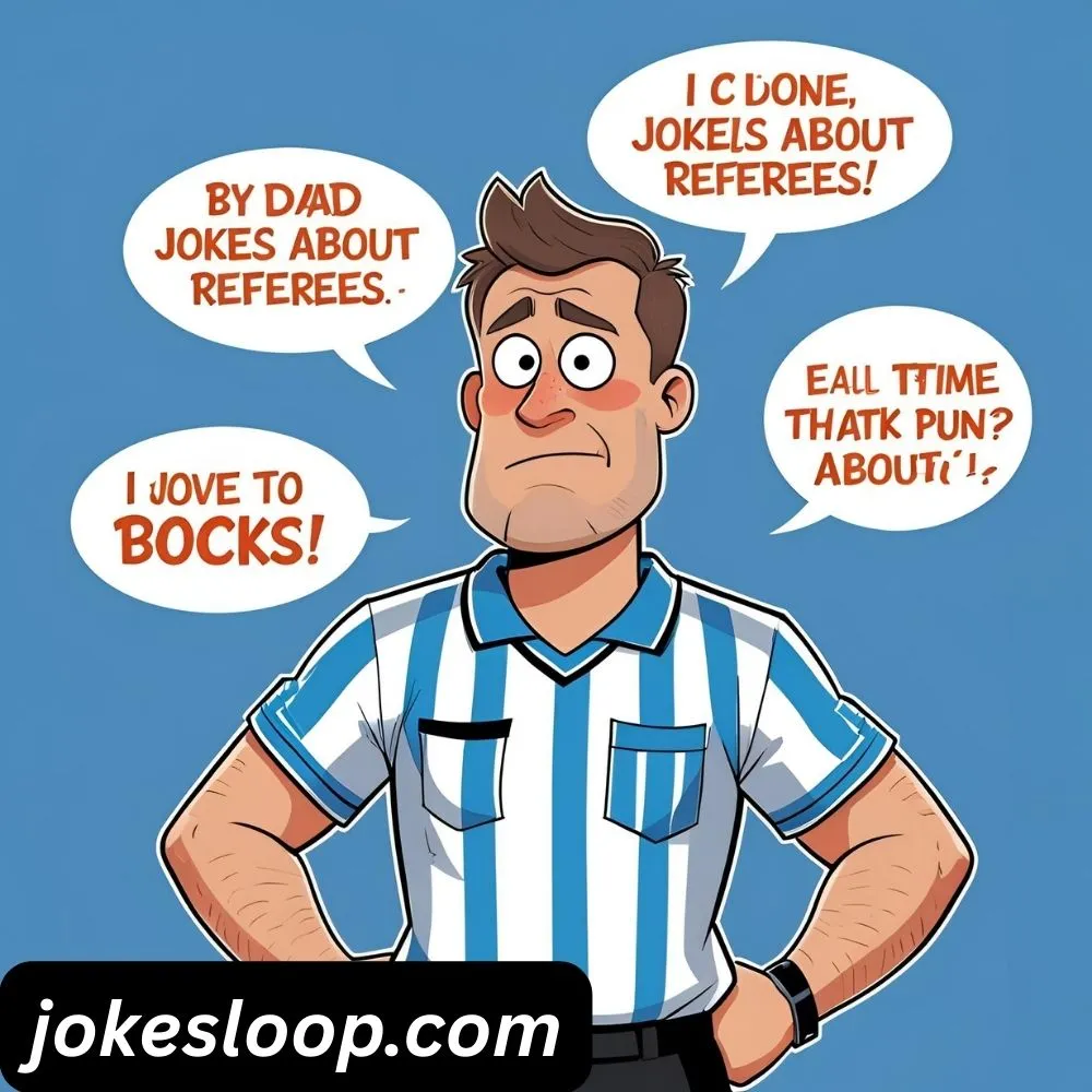 Basketball Dad Jokes About Referees