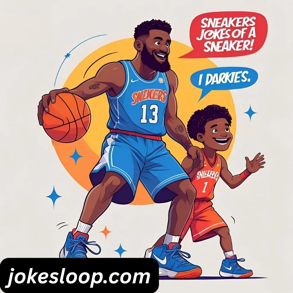 Basketball Dad Jokes About Sneakers