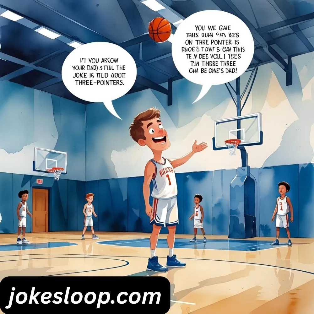 Basketball Dad Jokes About Three-Pointers