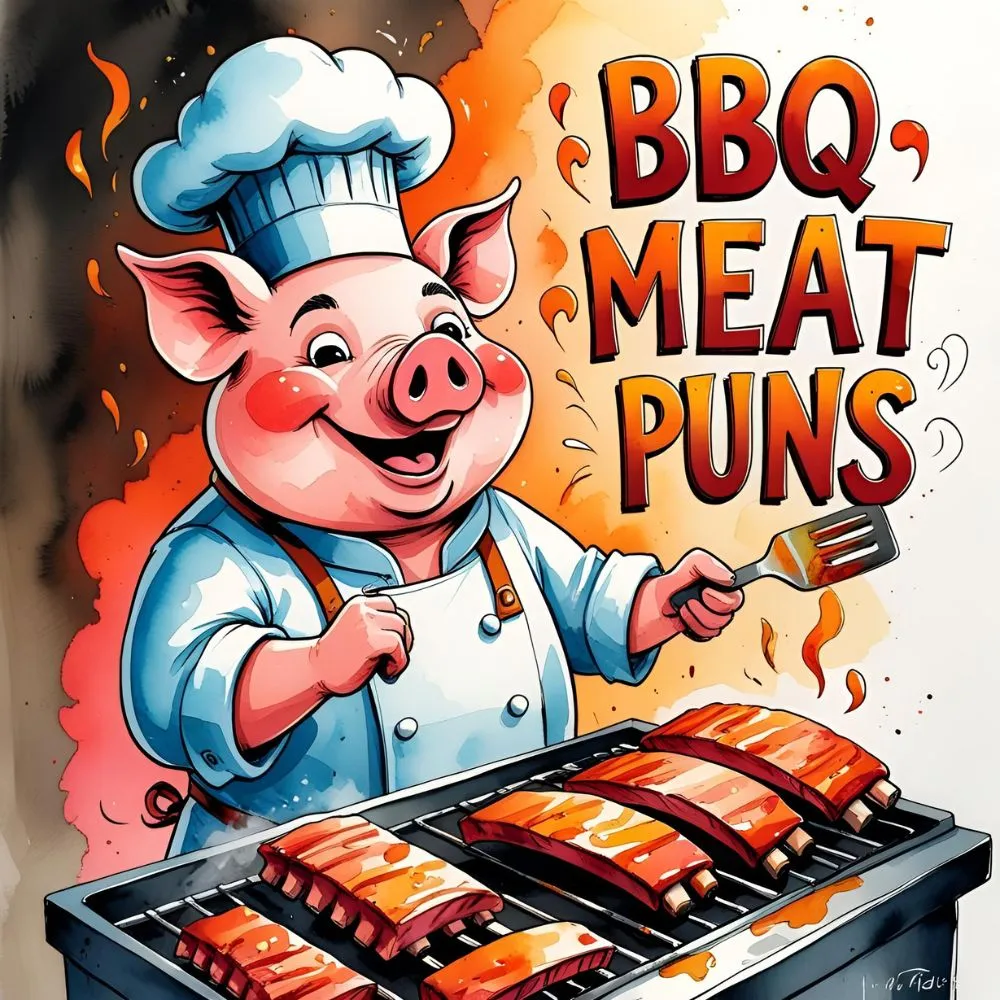 BBQ Meat Puns