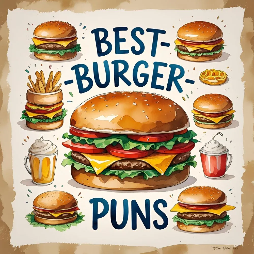 “best burger puns”