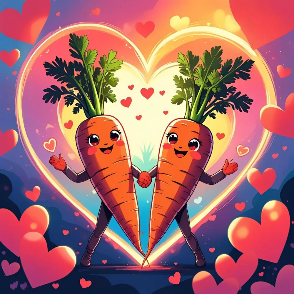  Carrot Love Puns ❤️