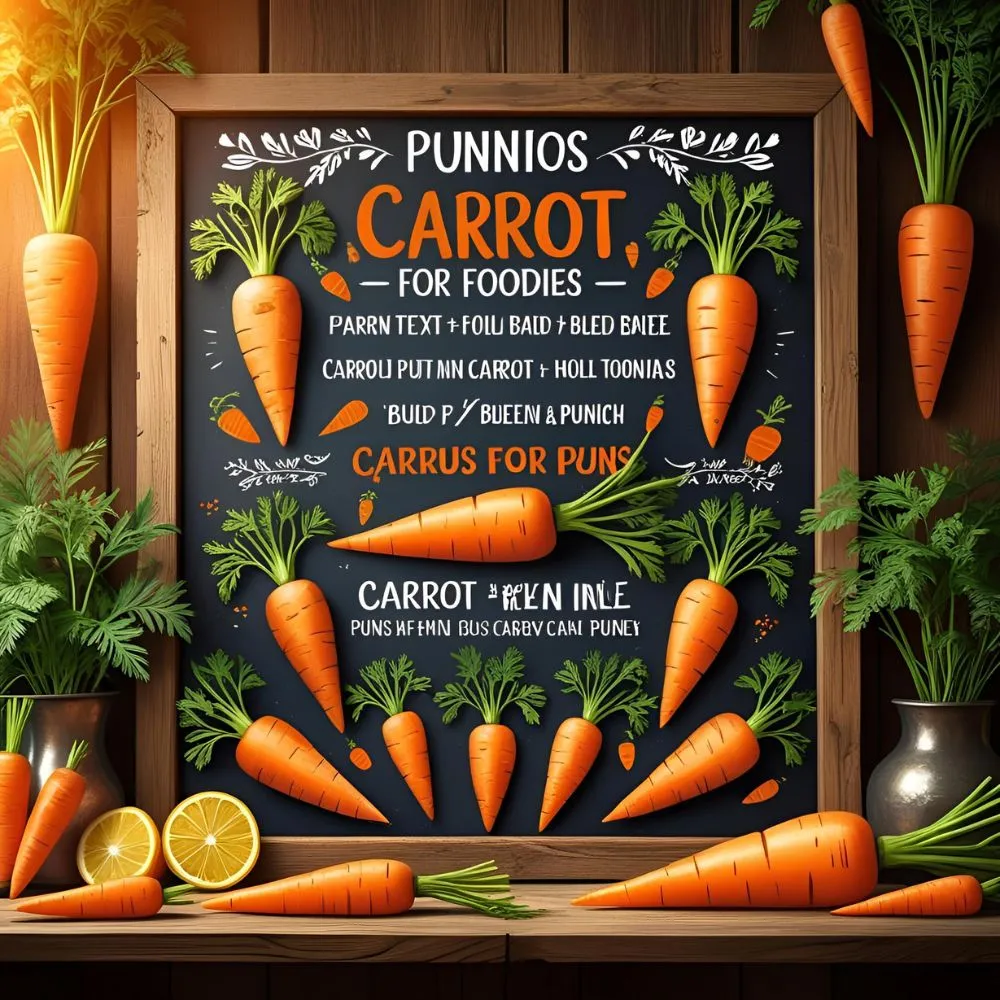  Carrot Puns for Foodies 🍴