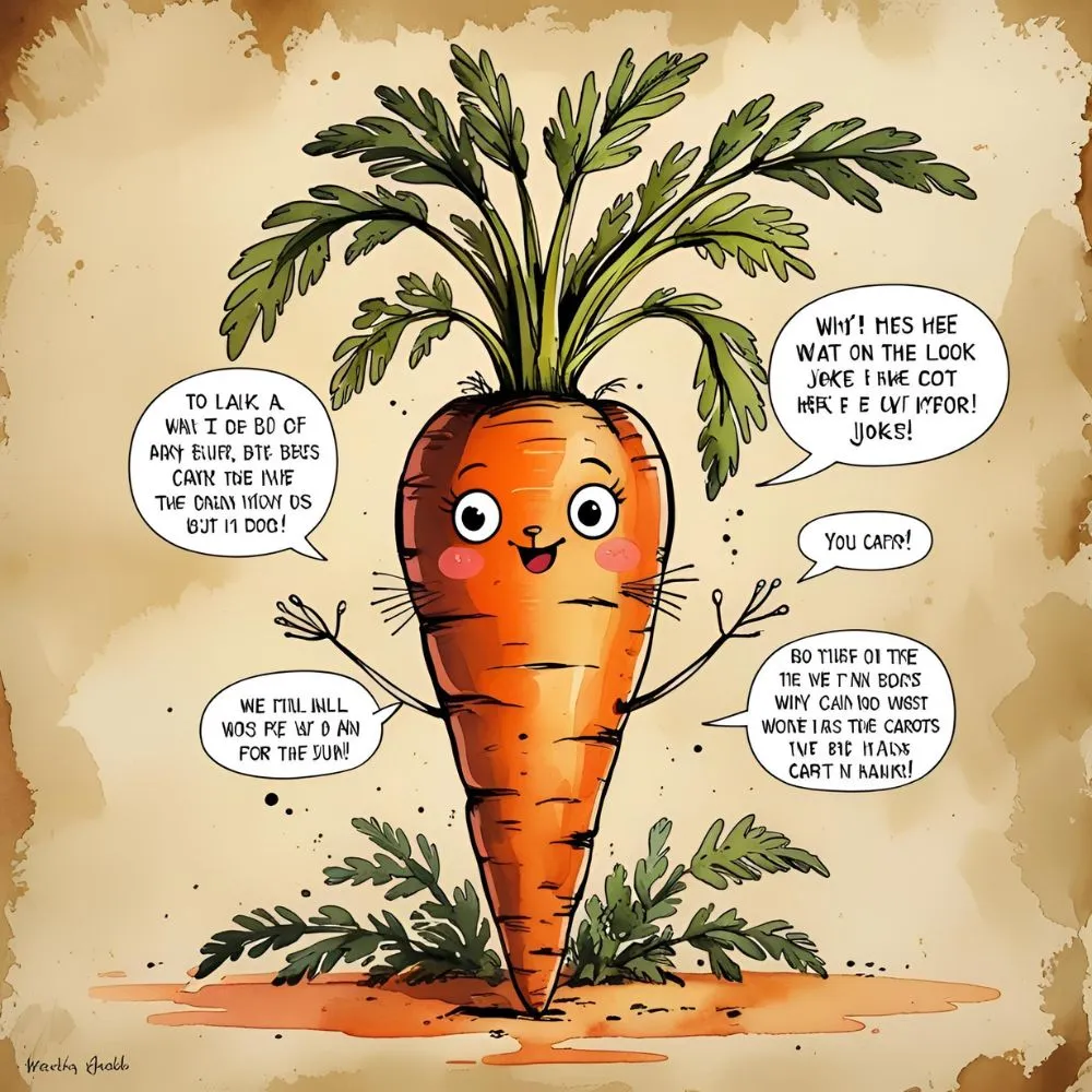 Funny Carrot Puns for Kids