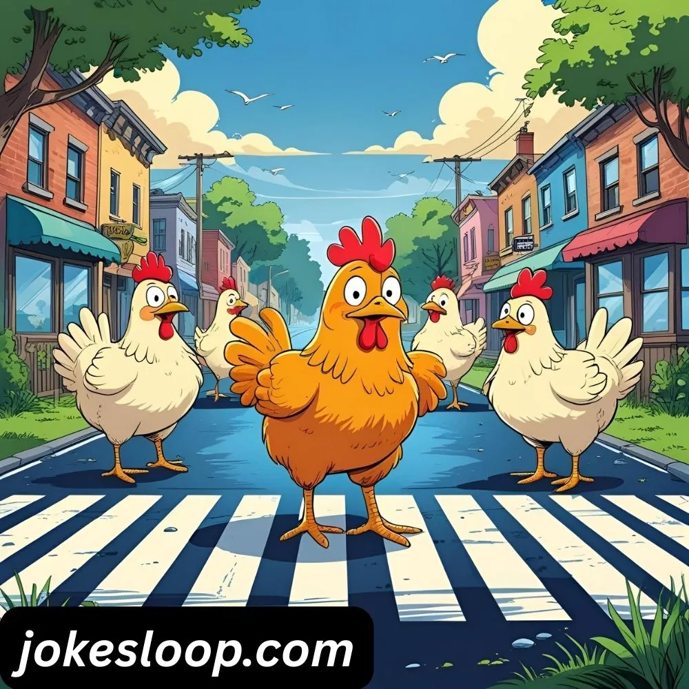“Funny Chicken Crossing the Road Jokes”