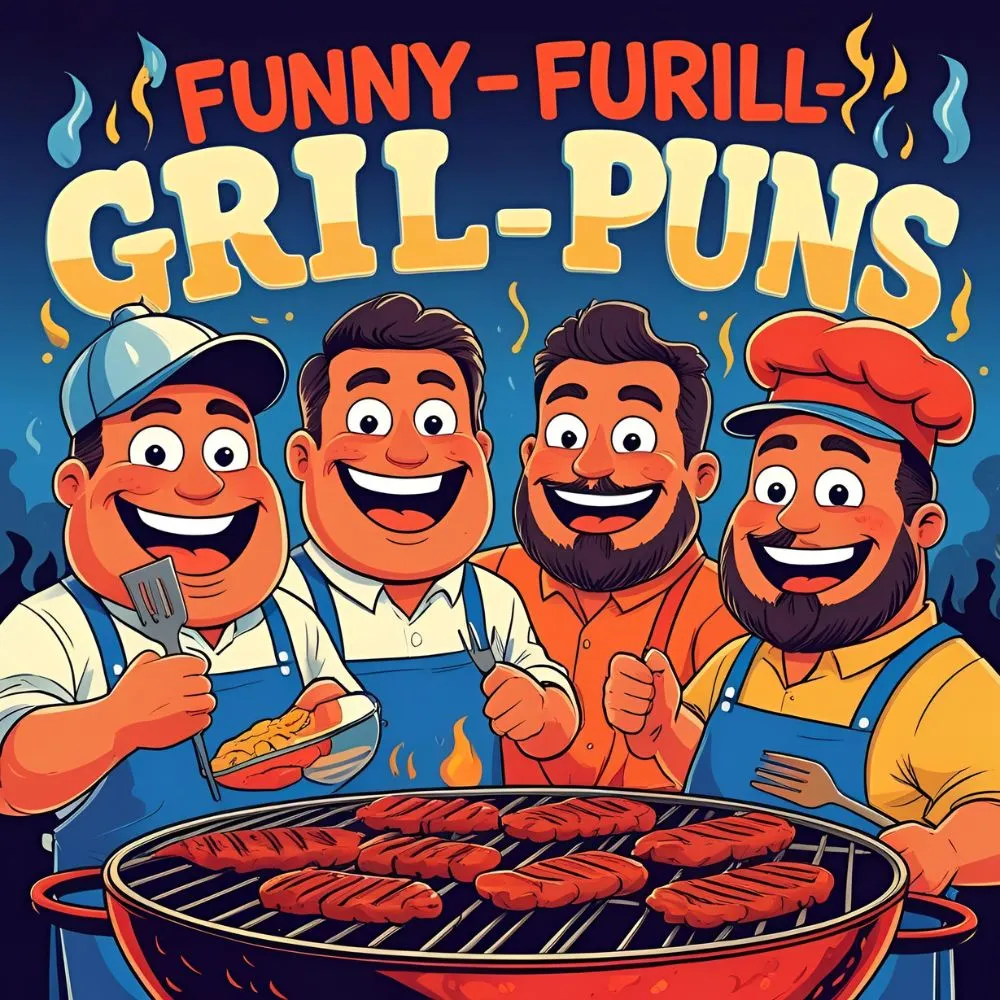 Funny Grill Puns