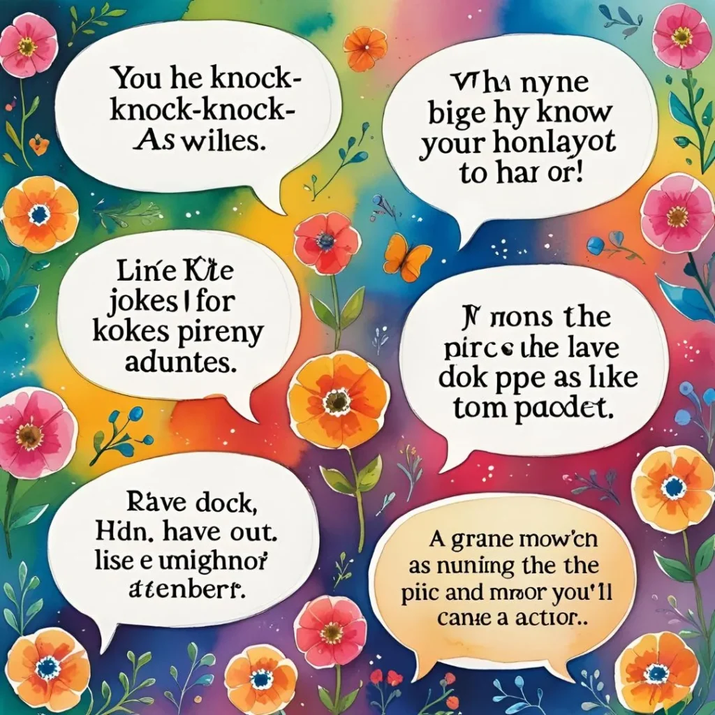 funny knock knock jokes for adults