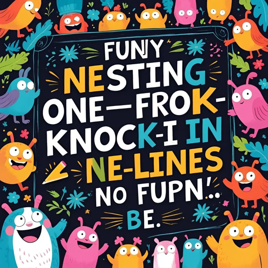 funny knock knock one liners