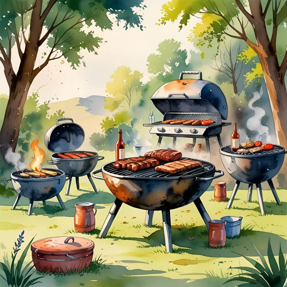 Grill Party Puns