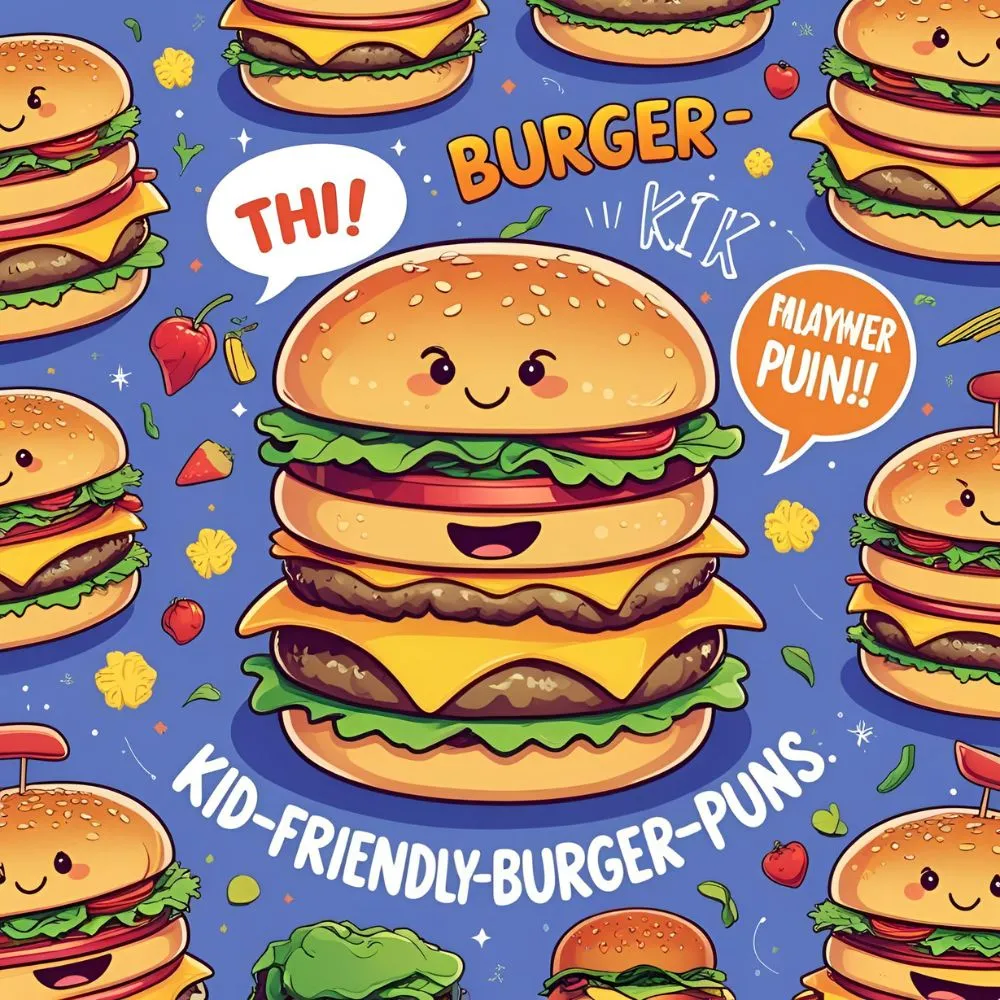 Kid-Friendly Burger Puns