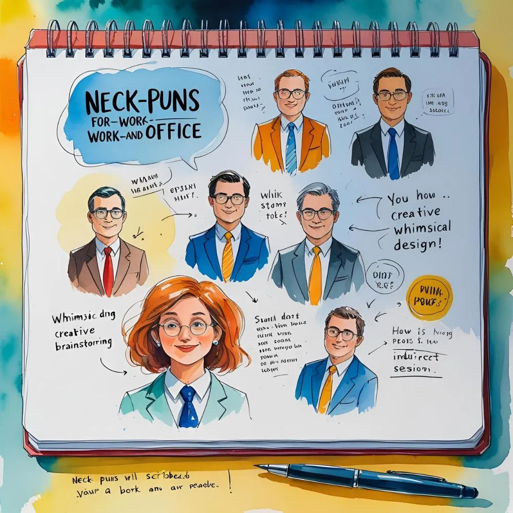 Neck Puns for Work and Office