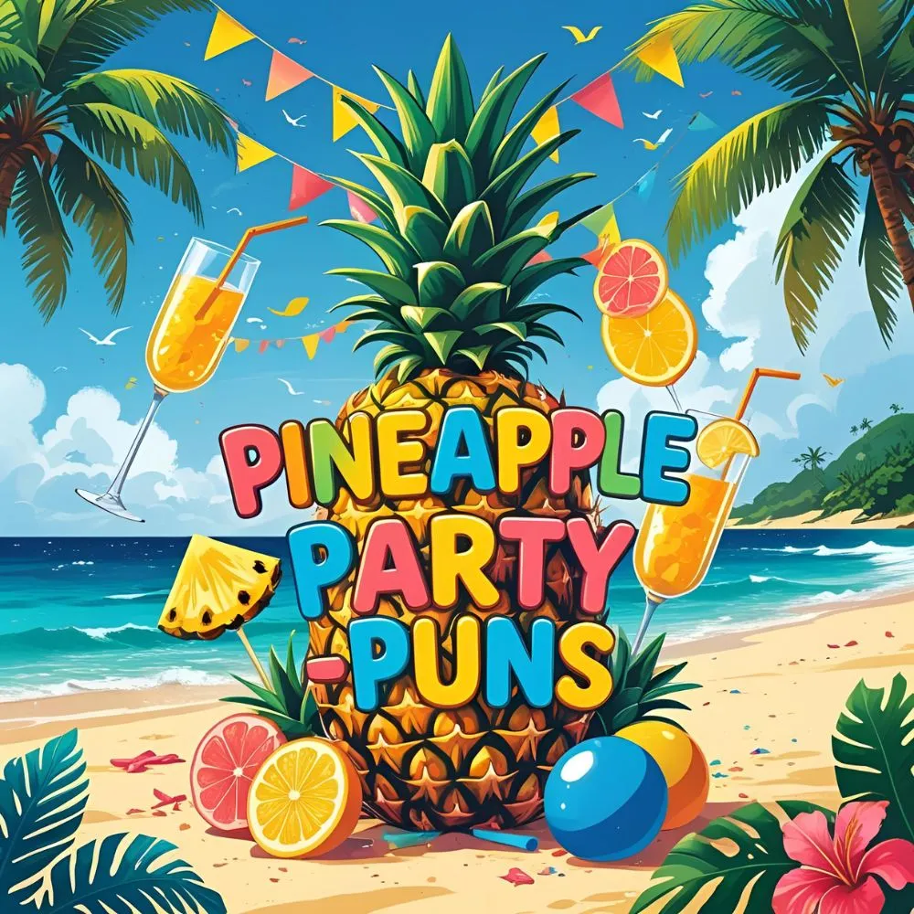  Pineapple Party Puns