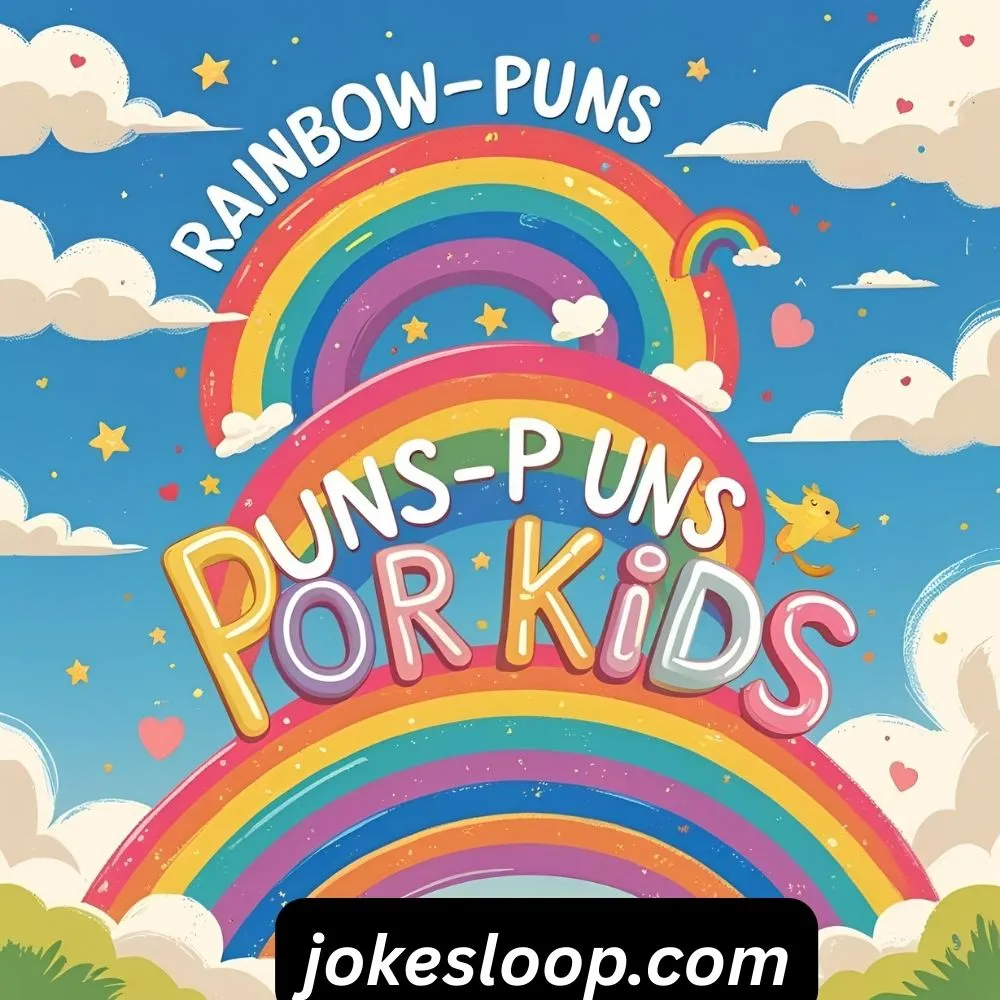 Rainbow Puns for Kids