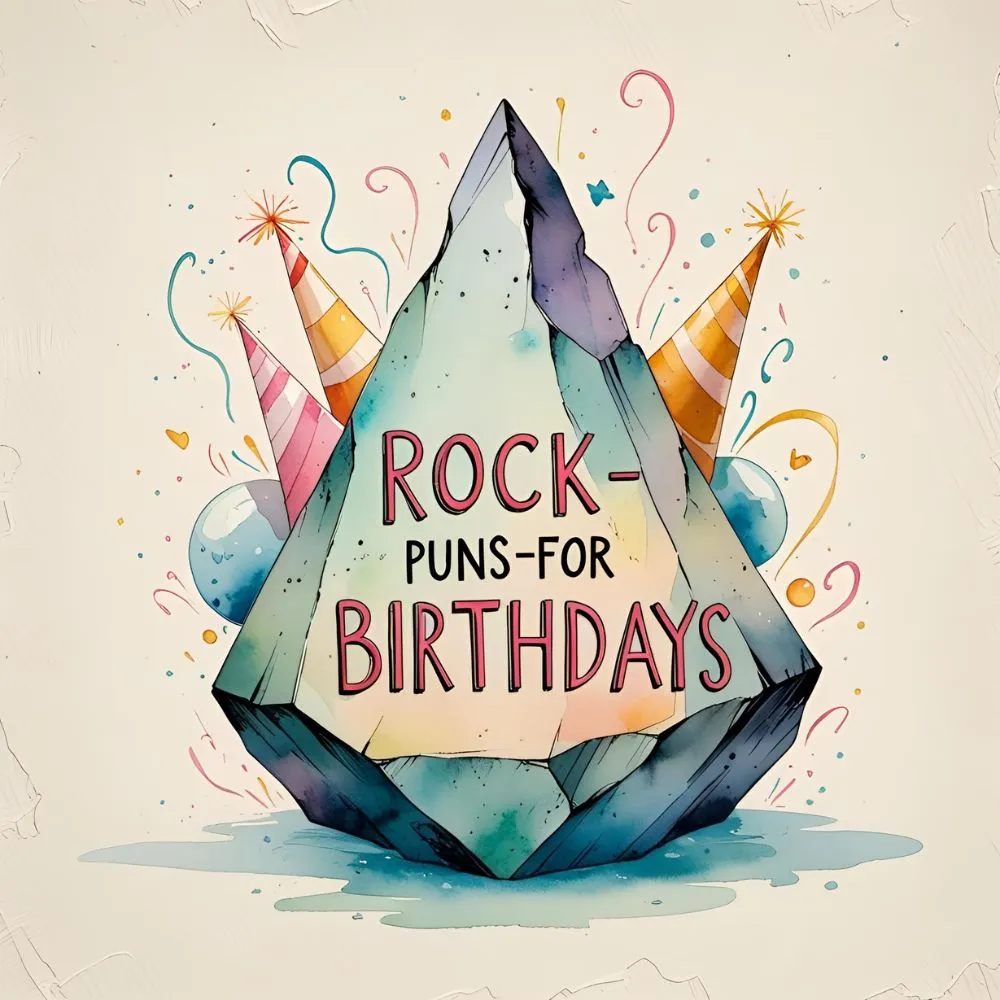Rock Puns for Birthdays