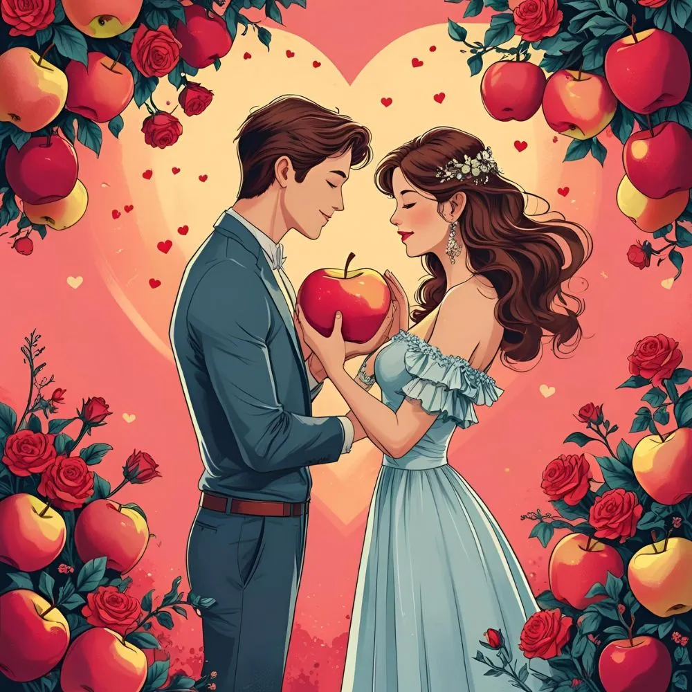  Romantic Apple Puns for Love & Flirting ❤️