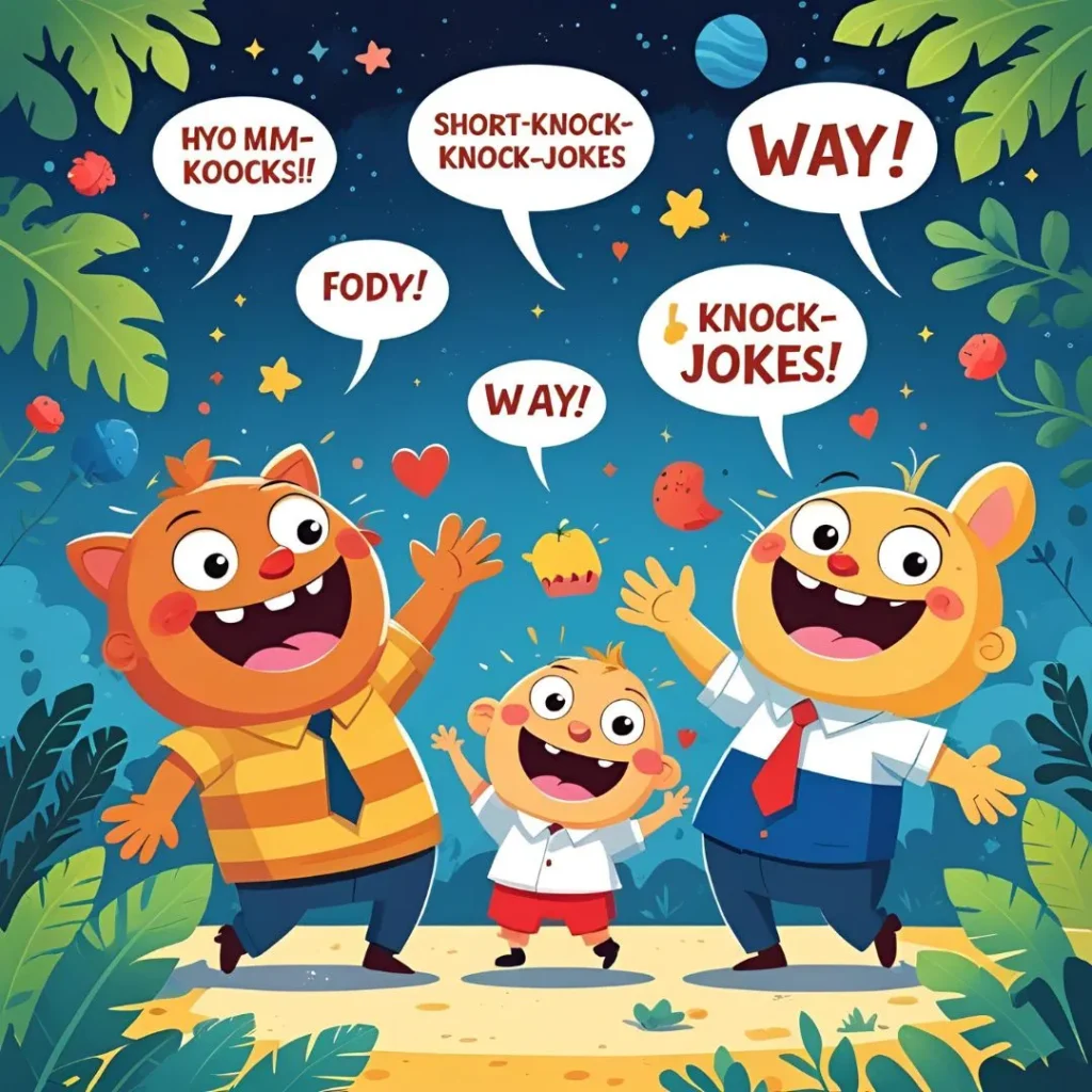 short knock knock jokes