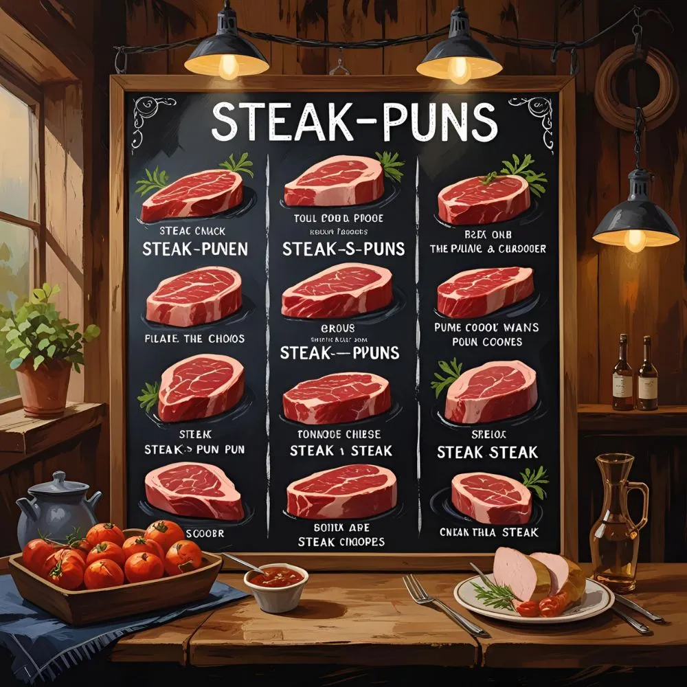 Steak Puns