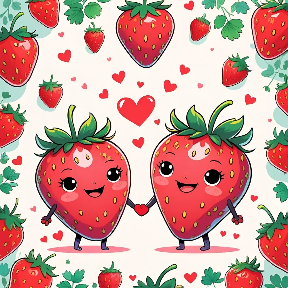  Strawberry Love Puns
