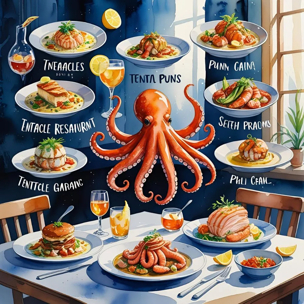Tentacle Puns for Seafood Lovers