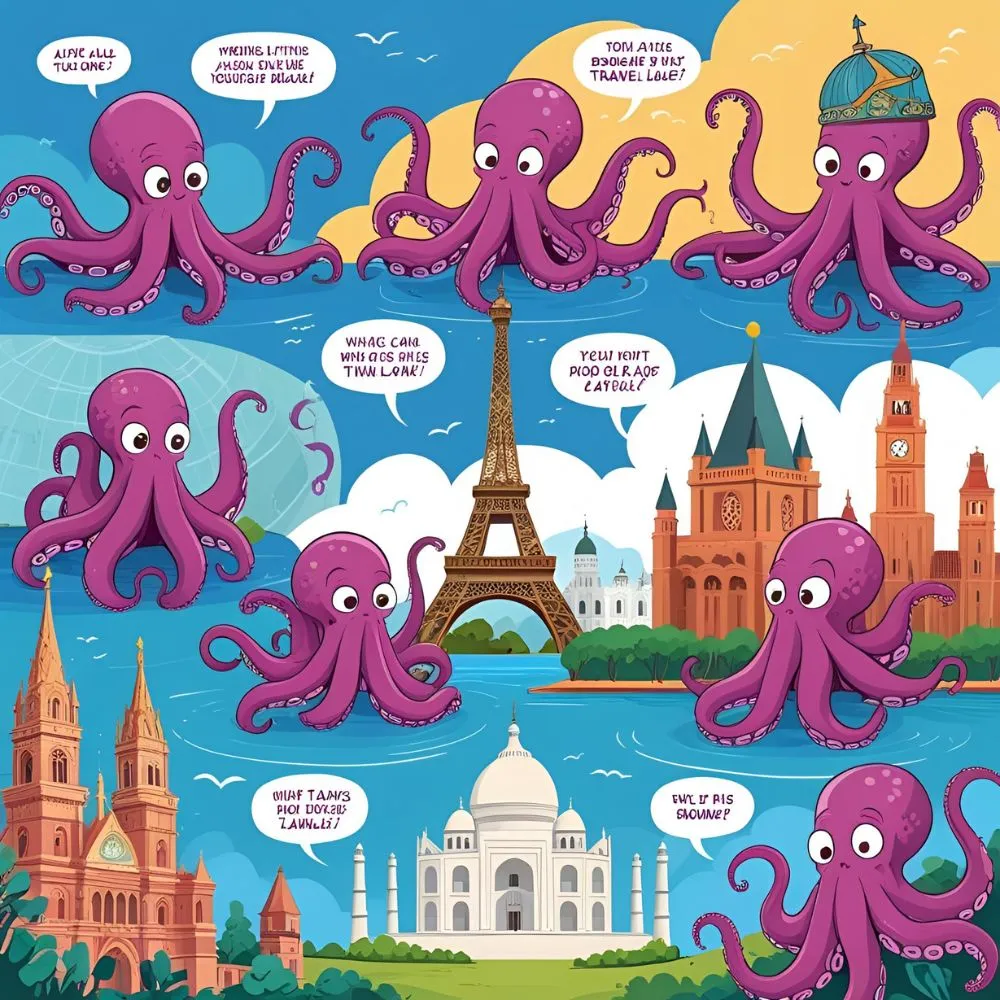 Tentacle Puns for Travel Lovers