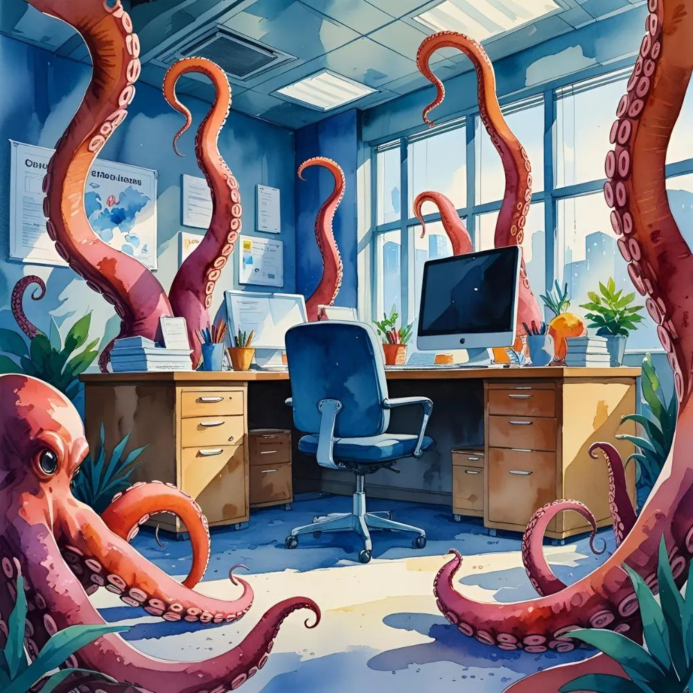 Tentacle Puns for Work and Office Humor