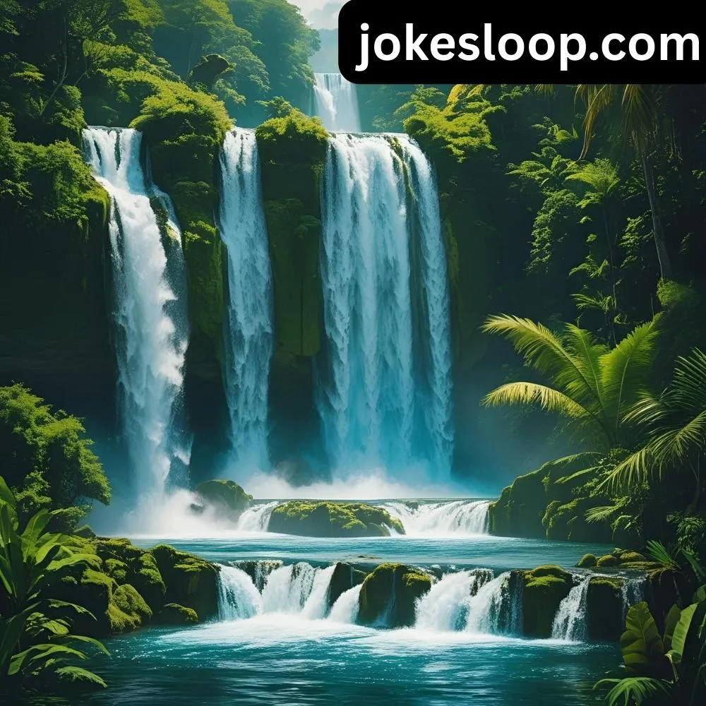 Waterfall Puns for Travel Lovers