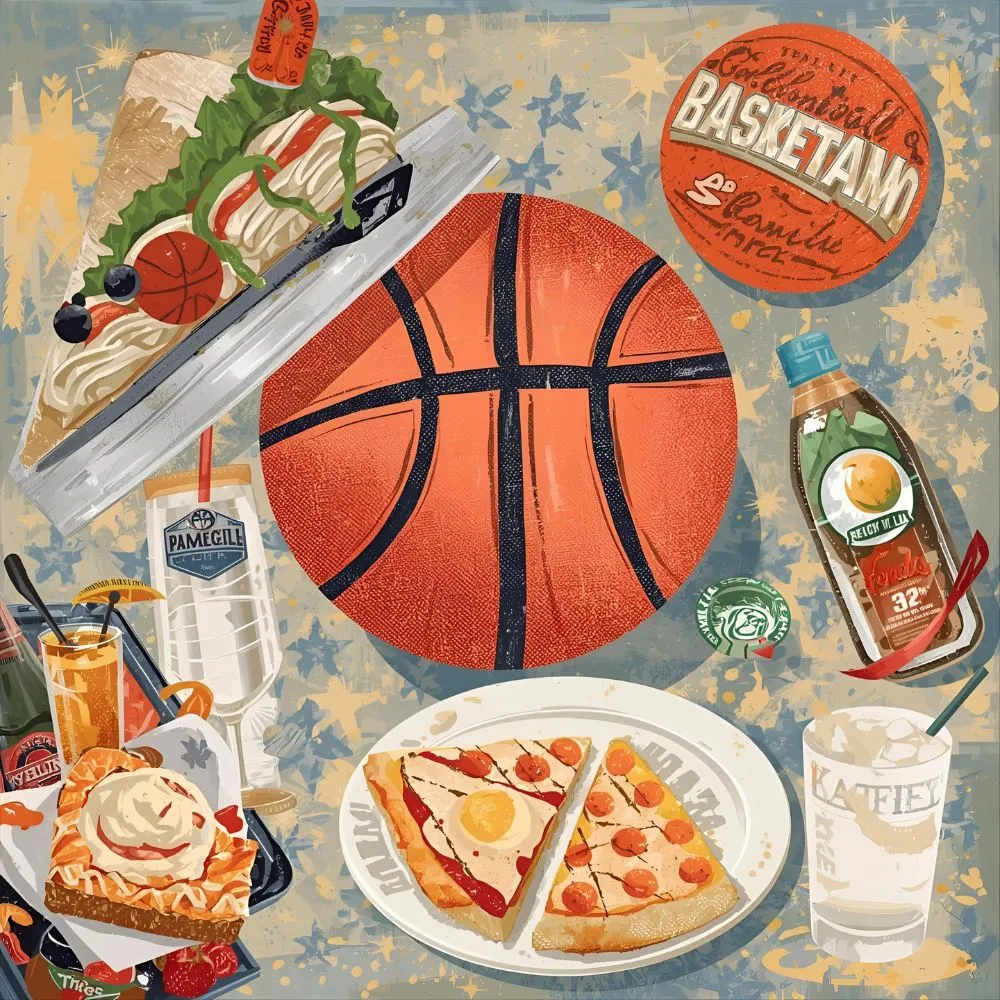 Basketball Food & Drink Puns 🍕🥤
