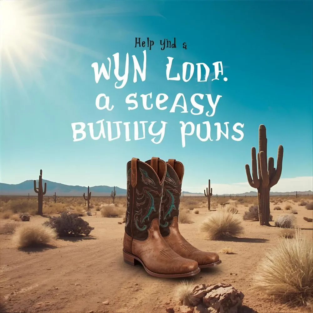 Cowboy Boots Puns 🤠