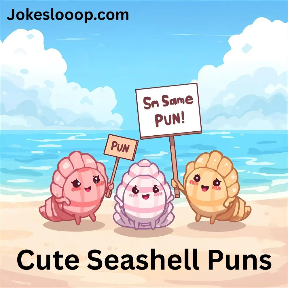 Cute Seashell Puns