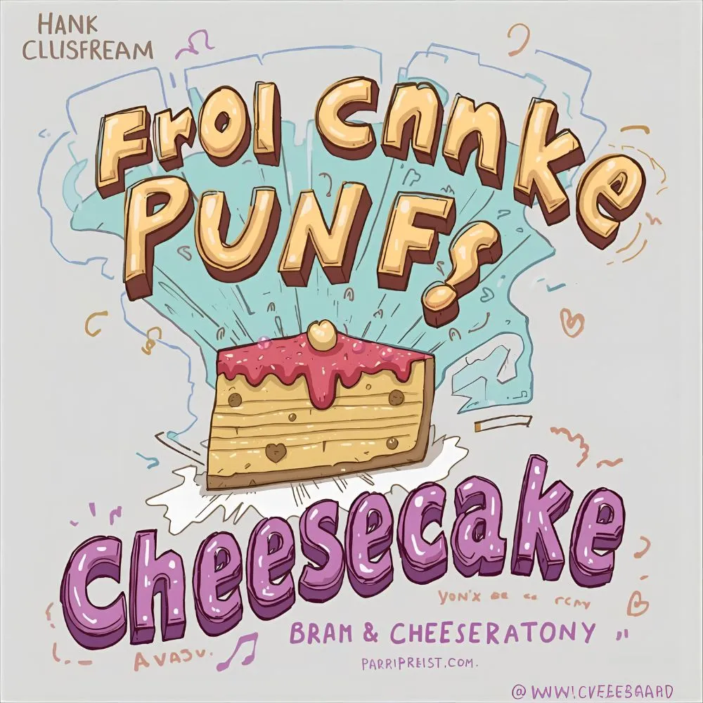 Funny Cheesecake Puns