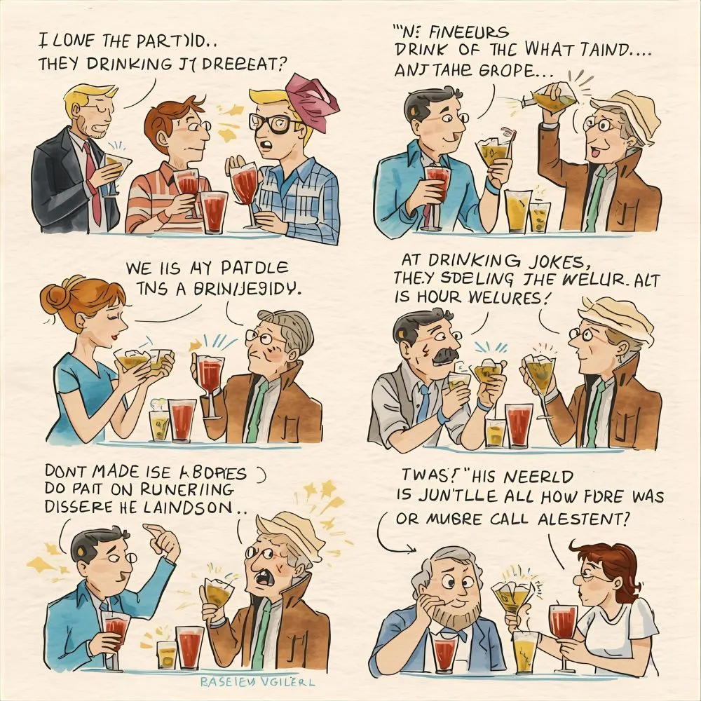 Funny Drinking Jokes to Start the Party 🍹