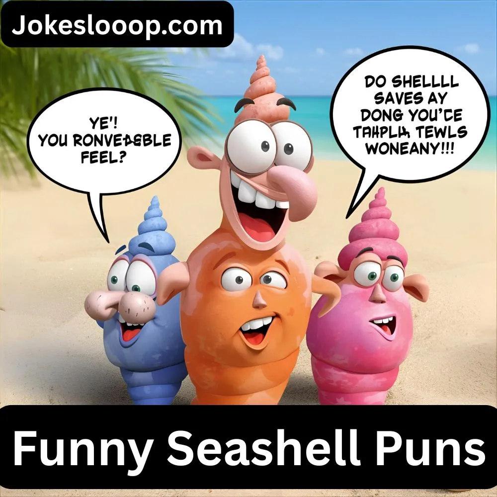 Funny Seashell Puns