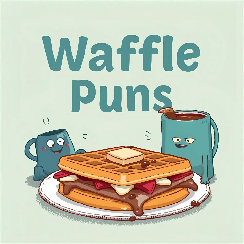 Funny Waffle Puns 🧇😂