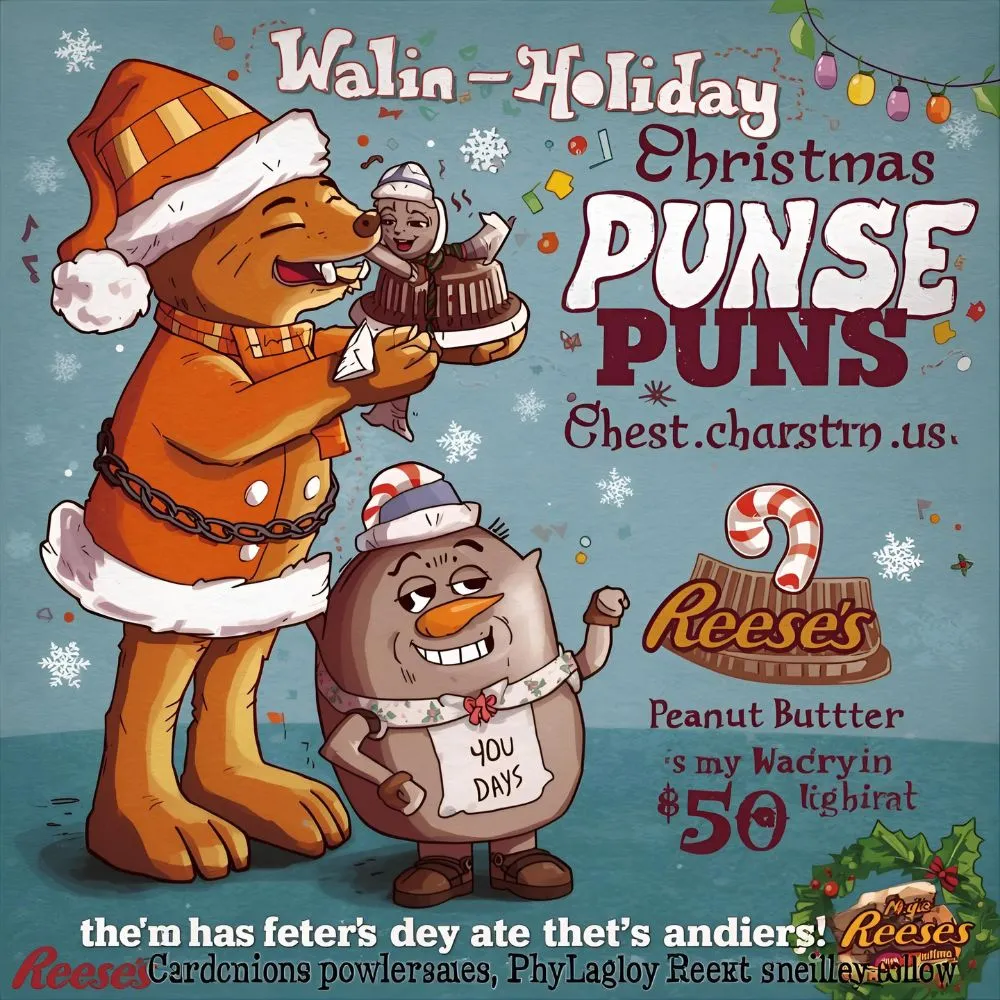 Reese’s Christmas Puns