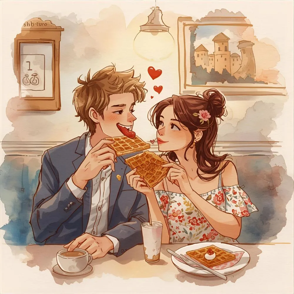 Romantic Waffle Puns 💕🧇