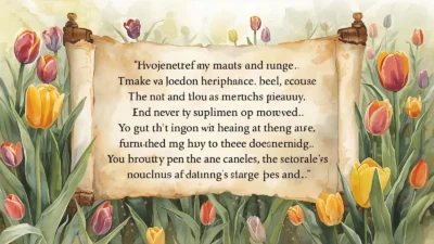Tulip Puns and Jokes
