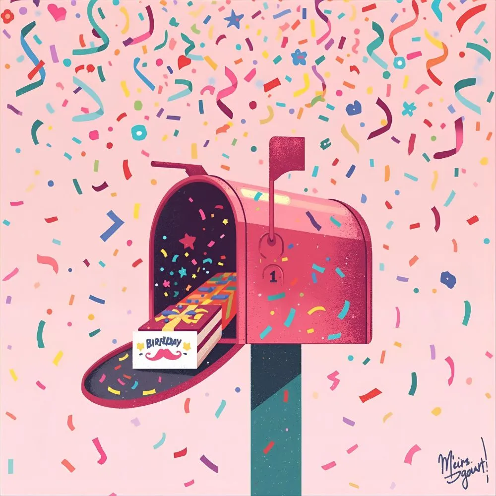 🎉 Birthday Mailbox Puns