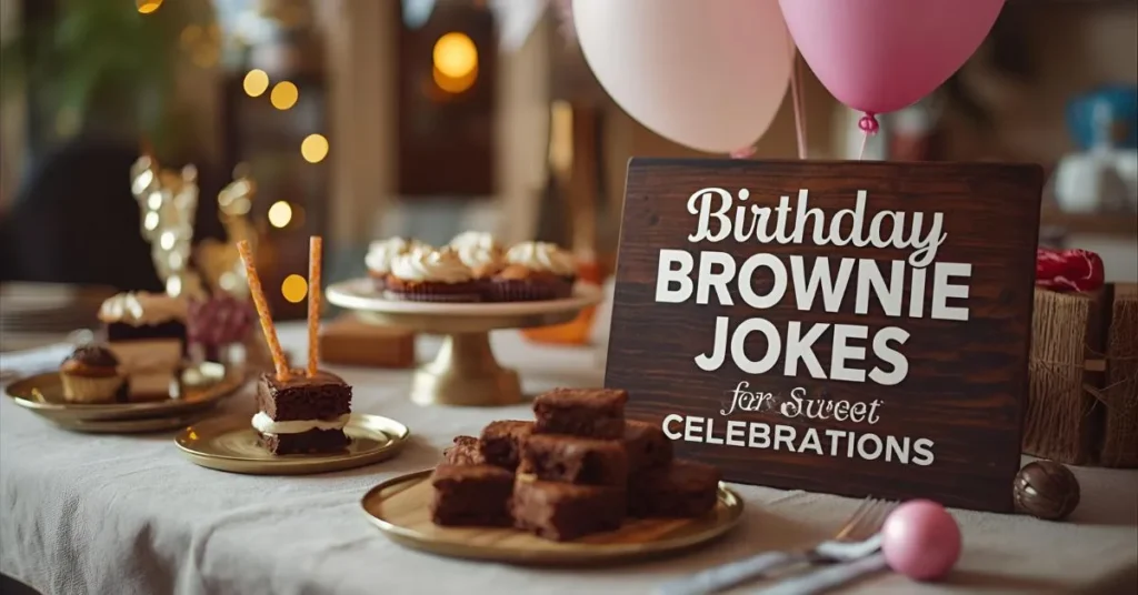 Birthday Brownie Jokes for Sweet Celebrations
