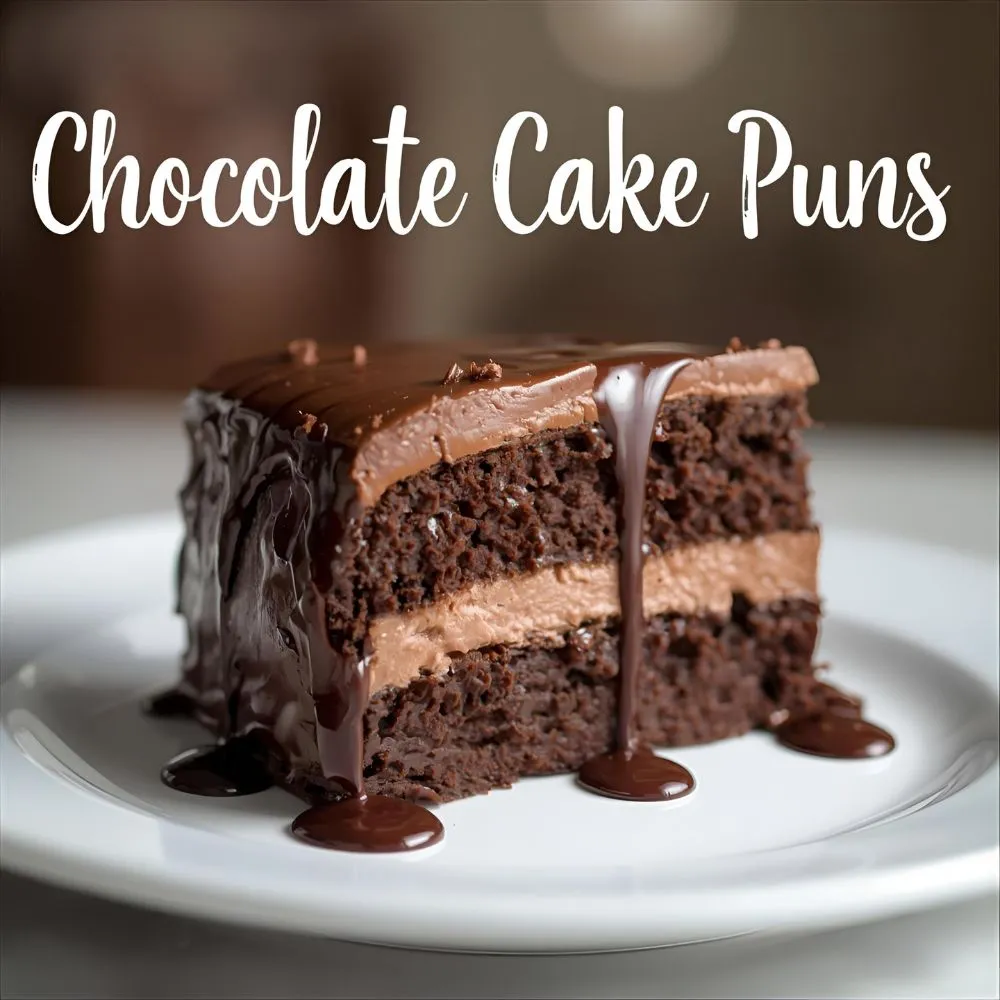 Chocolate Cake Puns