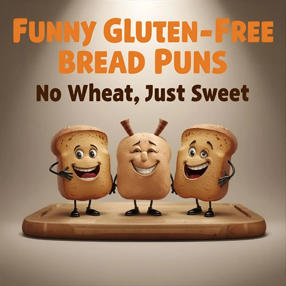 Funny Gluten-Free Bread Puns (No Wheat, Just Sweet)