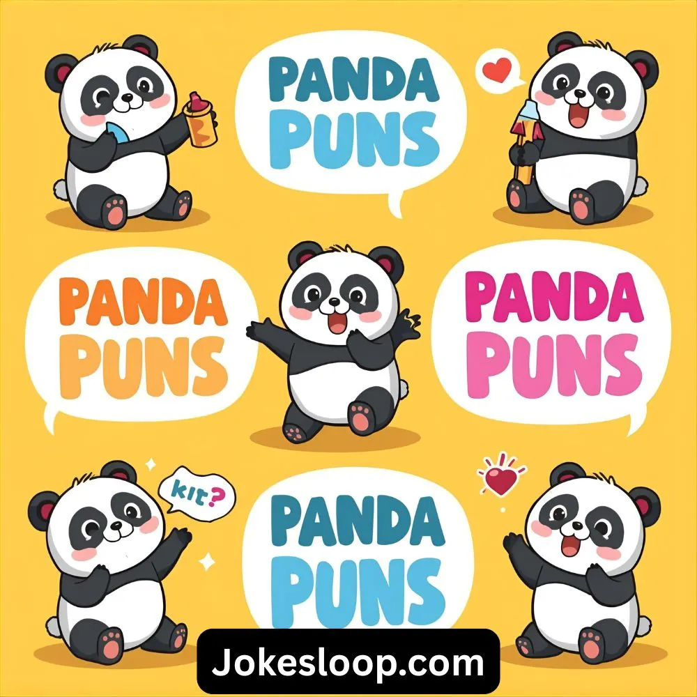 Panda Puns for Kids