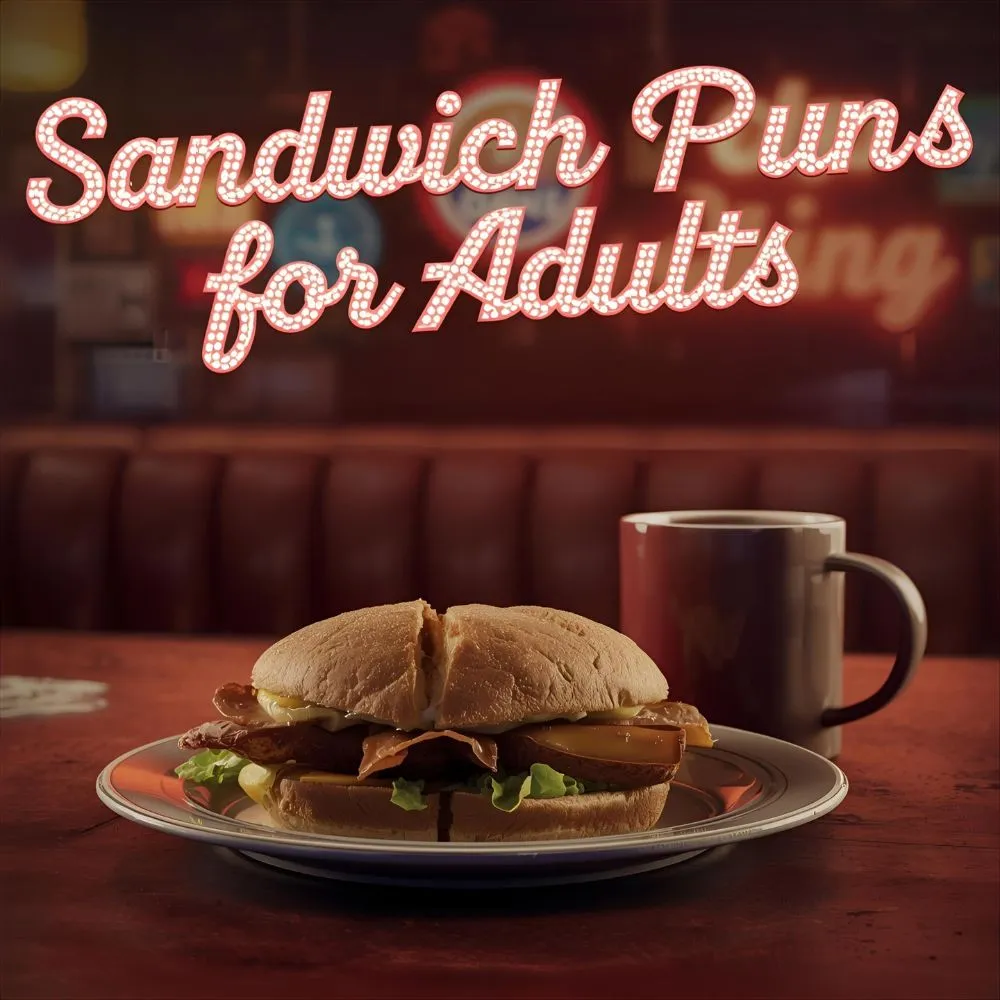 Sandwich Puns for Adults