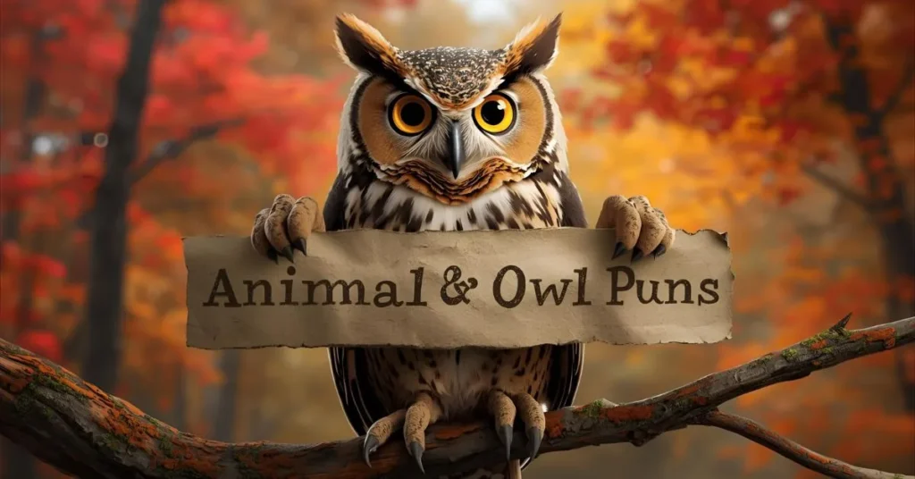 Animal & Owl Puns