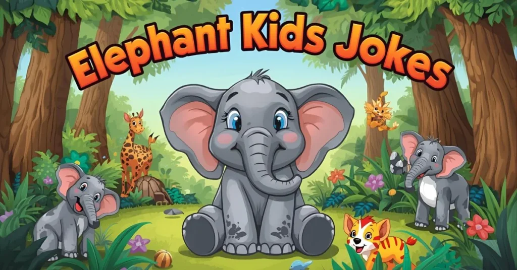 Elephant Kids Jokes 