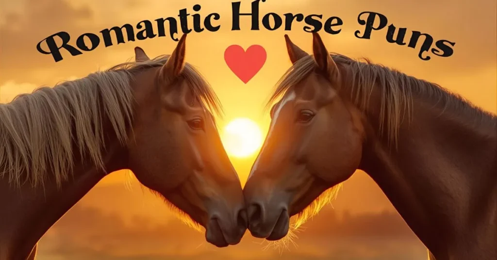 Romantic Horse Puns