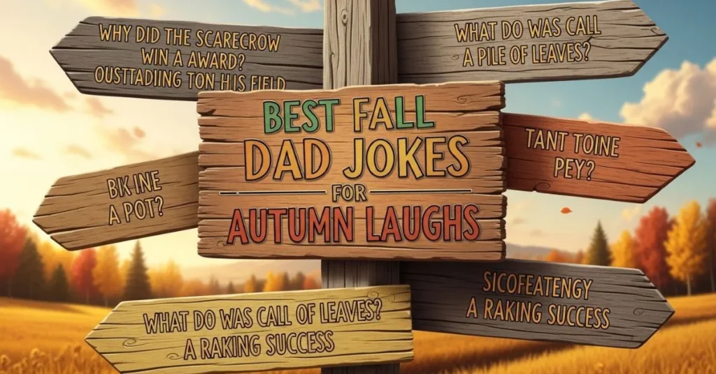 Best Fall Dad Jokes for Autumn Laughs